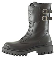 Pinko Scarpe Donna Cumino Stivale Vitello Nero