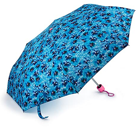 Fulton Minilite Cool Pansy Umbrella