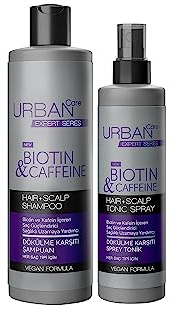 Urban Care Expert Biotin & Koffein Shampoo & Spray Tonic, 350 ml