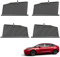 Ausziehbarer Auto Sonnenschutz, Autofenster Rollo FüR Seitenfenster, Sonnenschutz FüR Auto Seitenfenster, FüR UV Und Blendschutz, FüR Tesla Modell 3/S/X/Y,Side Window,Model 3