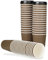 Signature Packaging - Luxury Ripple Paper Cups - 16oz / 473ml - 50 Pack - Insulated Takeaway Coffee Cups Disposable with Lids