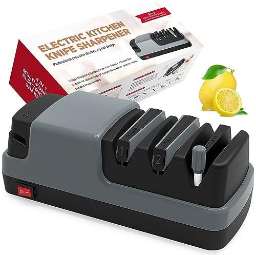 YOORLEAY-Affilacoltelli elettrico-grey