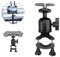 ZWLLKJGS Bike Mount for Mini 4 Pro/DJI Neo RC2 Controller Bicycle Handlebar Bracket Compatible with DJI Mini 3 Pro/Air 2s/Mavic 3 Drone Bike Aluminu Clamp Clip Accessories (Not for RC pro/RC N1)