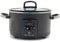 GreenPan Bistro Noir 4QT - Casseruola elettrica con coperchio, 6 in 1 con impostazioni di riscaldamento multifunzionali, anodizzata dura, senza PFAS, pentola interna rimovibile con rivestimento