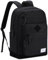 Chase Chic Zaino Da Scuola, Zaino Da Donna Uomo Leggero Resistente All'acqua Per Viaggio Lavoro Università All'aperto, 18,8L Daypacks Con Tasca Antifurto Adolescente Ragazza Tutto nero