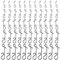 Knotenlosverbinder, 150 Stück Knotenlosverbinder Angeln, Knotenlosverbindern Angelzubehör, Knotenlos Schnurverbinder, 5 Größen Knotenlos Verbinder