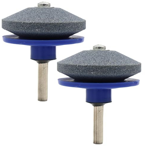 Lawnmower Blade Sharpener Garden Lawn Mower Grinder Wheel Stone Rotary Blade Sharpener for Power Drill Hand Drill (2)