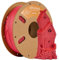 ERYONE Mixed Material PLA Filament 1.75mm +/- 0.03mm, 1kg Spool (2.2LBS) 3D Printer Filament, Wood PLA, Red Wood