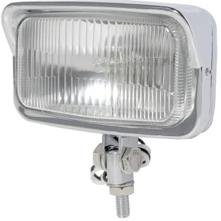 LCYIYIOU Motorcycle Retro Rectangle Headlight Compatible With Harley Cafe Racer Chopper Bobber Universal