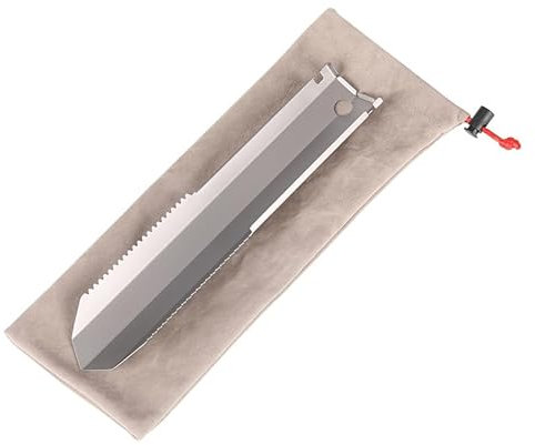 Gagasport Titanium Camping Shovel – Ultralight Backpacking Trowel for Hiking, Survival, Bushcraft – Multi Tool Tent Stake, Digging Tool, Compact Outdoor Gear
