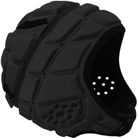 GRDFLX Soft Shell Flag Football Helmet Padded Rugby Helmet 7v7 Protective Headguard for Youth Kids Adults