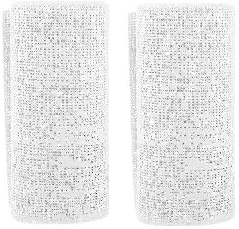 Housoutil 2rollos Yeso Para Manualidades Reparación Anclajes Decoración Paneles Húmedos