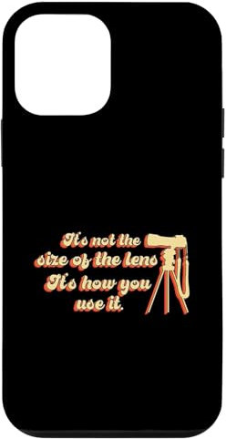 Design dell'obiettivo della fotocamera per un fotografo Custodia per iPhone 12 mini