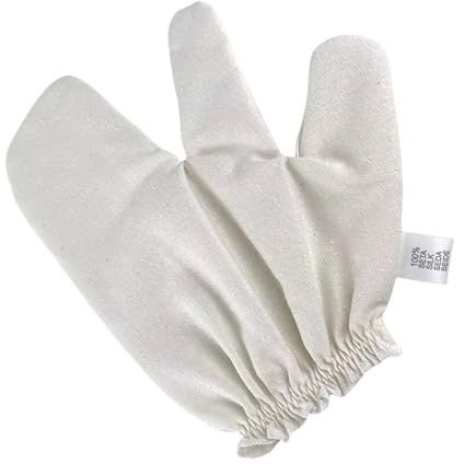 Gants Exfoliants Exfoliant Visage Réutilisable, Moufle Peau, Hygiène Visage | Moufles de Bain en Soie pour la Douche Spa Visage Pieds Maison Unisexe Douche Quotidienne Gommage Ressurfaça