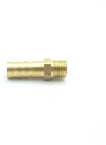 8mm OD Schlauch x M10x1 Metrisches Außengewinde Messing Barbed Pipe Fitting Koppler Stecker Splicer for Kraftstoff Gas Wasser
