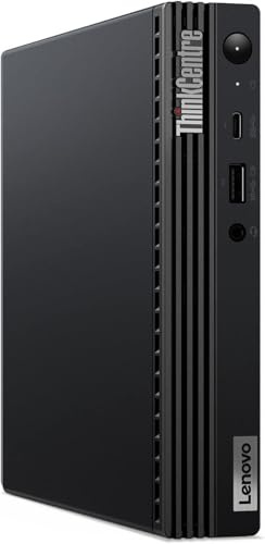 Lenovo ThinkCentre M70q Mini Desktop Computer PC, Intel Core i7-10700T, 8 GB RAM, 512 GB SSD, tastiera US QWERTY WiFi, Bluetooth, Windows 11 Pro (ricondizionato)