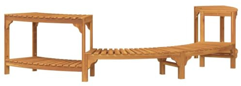 Mokuyary Altoparlante per vasca idromassaggio semi-rotonda 272 x 120 x 55,5 cm esterno | per Piscina Fuori Terra, Contorno Spa