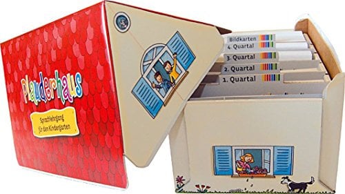 Plauderhaus: Sprachlehrgang für den Kindergarten (Lernhauskarteien Deutsch)