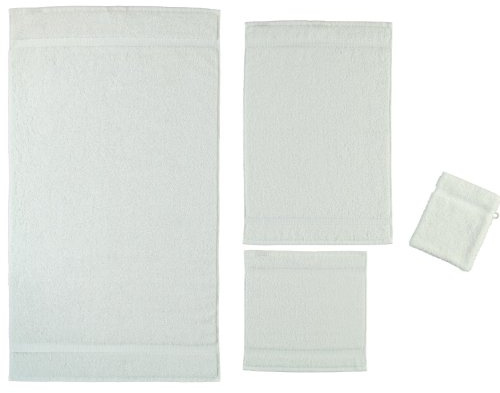 Rhomtuft Handtücher Princess Weiss - 01