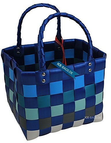Mini ICE-BAG 5008-43 original Witzgall - Taschen Körbe - blau-grau