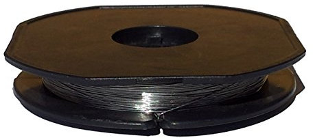 50 Meter V4A Edelstahldraht Ø 0,20mm - AWG 32 (Grundpreis: EUR 0,17/m) Heizdraht - Widerstandsdraht - stainless steel wire 0.0079
