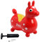 Rody Hüpfpferd + inkl. Pumpe von ATC, Sprungpferd Cavallo Ledraplastic Gymnic (rot)