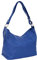 AMBRA Moda Damen Leder Handtasche Schultertasche Umhängetasche Hobo bag GL005 (Royalblau)