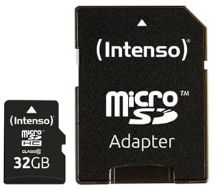INTENSO Carte MicroSDHC Class 10-32Go