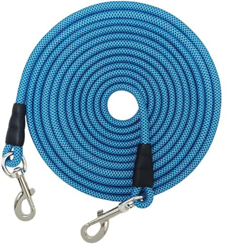 YUCFOREN Hundeleine für Hundetraining, 4,5 m, 6,8 7, 1,2 Gehorsamkeitstraining, Agility-Leine große, mittelgroße und kleine Hunde, ideal Training, Camping, Spielen, Hinterhof