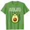 Avogato Shirt Women Girls Cute Avocado Cat Funny Maglietta