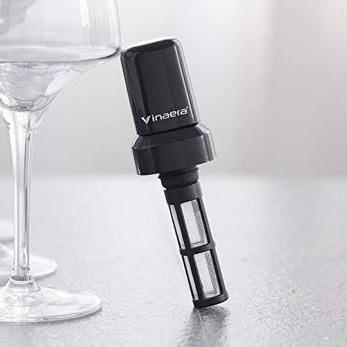 Versatore per vino con filtro (design nuovo)