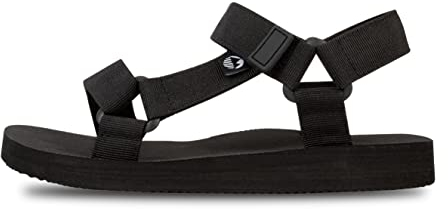 Lakeland Active Women's Mockerkin Adjustable Outdoor Walking Lifestyle Sandals - Black - 6