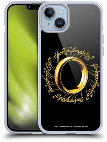 Head Case Designs Licenciado Oficialmente The Lord of The Rings The Fellowship of The Ring Un Anillo Gráficos Caso Funda de Gel Suave Compatible con Apple iPhone 14 Plus