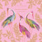 2024 Sara Miller London Haveli Garden Quadratischer Familienplaner Wandkalender Monatsansicht