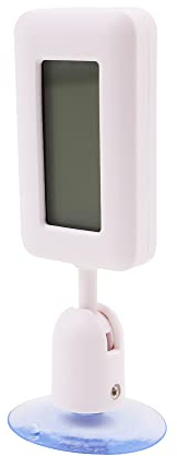 Hsthe Sea Digital Hygrometer Thermometer LCD Thermometer Humidity Gauge with Backlight for Reptile vivarium Greenhouse Incubator (White)