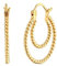 Elli Ohrringe Damen Creolen Twisted Elegant in 925 Sterling Silber