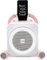 RockJam GRWM Karaoke Machine with Two Mics - Rose Gold