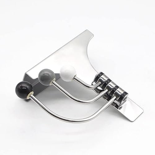EUYIMOMO door hooks Stainless steel door back hooks multi-purpose coat hangers nail-free door back hanging ceramic hanging beads (Color : A, Size : S)