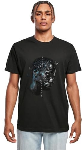 Mister Tee Unisex T-Shirt Butterfly Effect Tee Black S