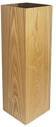 LOVIVER Porte-parapluies en Bois, Support à Parapluies Rectangulaire pour Parapluies à Long Manche, 2 Couleurs, beige