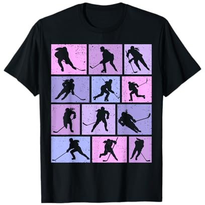 Ice Hockey Player Girls Women T-Shirt