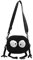 GFRGFH Mini-Umhängetasche, Kleine Haarball-förmige Leinentasche, Niedliche Handtasche Für Mädchen Und Frauen(Schwarz)