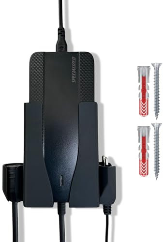 LAYERSMITH® Wandhalterung für das Specialized Ebike Ladegerät SBC-C04/C05/C06 [GRATIS MONTAGEKIT] in Schwarz Matt - Saubere Lösung für das Specialized Ebike Ladegerät
