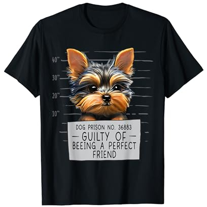 Yorkshire Terrier Teacup Guilty Perfect Friend Teacup Yorkie T-Shirt