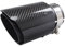 SONGLULU Auto Auspuffrohr für BMW X1 F48 2015-2019,Edelstahl Auspuff Schalldämpfer Endrohr Rohr,Auspuff Adapter Reduzierstück Abgasanlage Auspuff Pfeife Zubehör,Glossy/Black 63-89mm