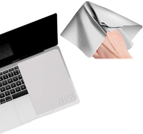 WHYCNJL 1 Stück 29 ×19.5cm Bildschirm Tastatur Abdruckschutz Mikrofaserfolie und Reinigungstuch 13 Kompatibel mit MacBook Pro 13 MacBook Pro 14 und MacBook Air 13