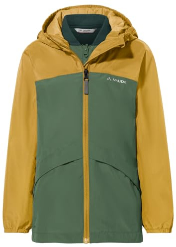 VAUDE 3 in 1 Jacke Kinder Escape – Outdoorjacke Kinder Wasserdicht & Winddicht mit abnehmbarer Fleece-Innenjacke – Atmungsaktive Doppeljacke Kinder ideal für Alltag & Freizeit