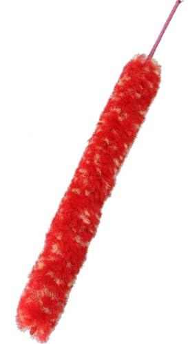 Klarinettenstimmen Rot/Farbe Praktische Weiche Nylon Kleine Flöte/Klarinette Pinsel Reinigung Pinsel Reiniger Pad Swab Saver(Red)