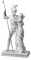 HABITZ Weiße Ares Aphrodite Statue Aus Kunstharz Griechische Götterpaare Skulptur Abstrakte Kunst Heimtextilien Statuen Dekoration Romantische Figur for Büro,Regal,Kaminsims,Innenbereich,Schreibtisch