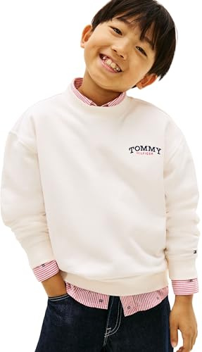 Tommy Hilfiger Jungen Monotype Graphic Sweatshirt Kb0kb10255 Sweatshirts (1er Pack)